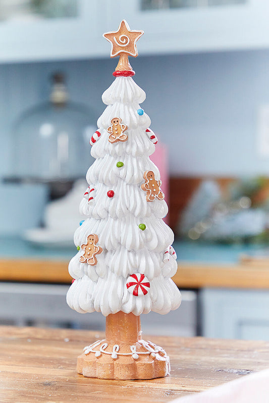 15" Resin Sweets Tree Candy-Inspired Holiday Tabletop Decor