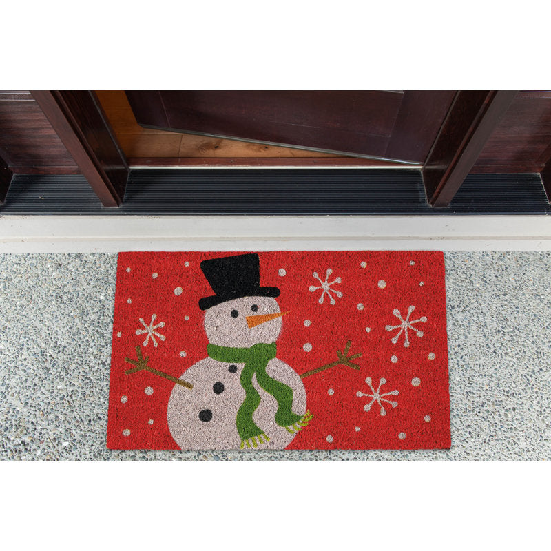 Swifton Non-Slip No Pattern Christmas Doormat