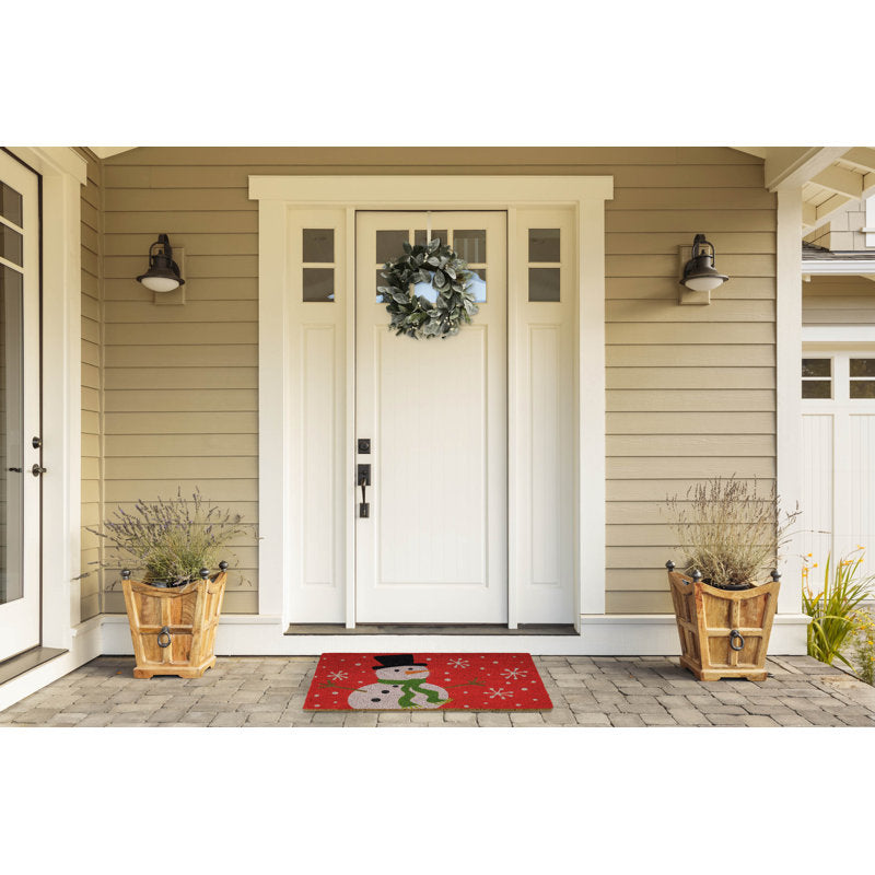 Swifton Non-Slip No Pattern Christmas Doormat