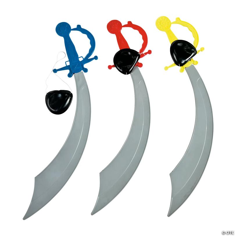 Swords with Eye Patch - 12 Pc.