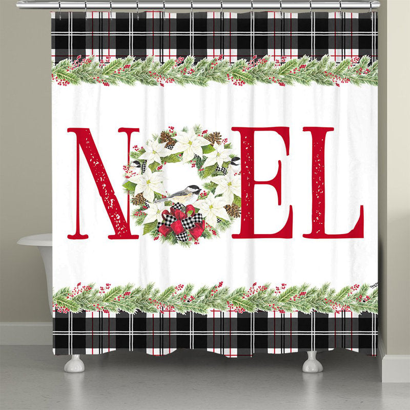 Sydnee Geometric Shower Curtain