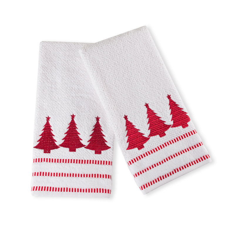 Talullah Pine Trees Turkish Cotton Hand Towel