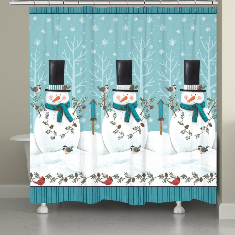 Tanya Polka Dots Shower Curtain