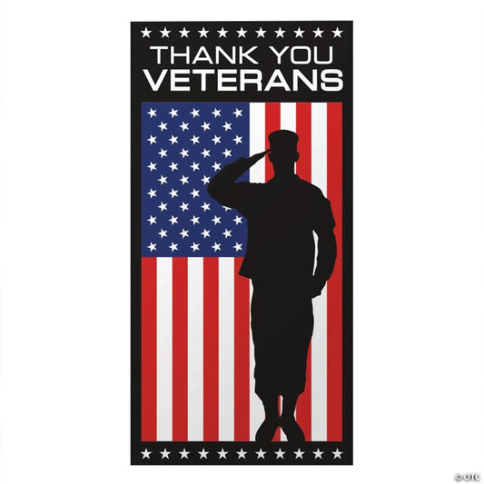 Thank You Veterans Door Cover