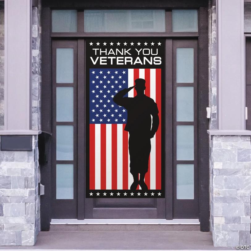 Thank You Veterans Door Cover