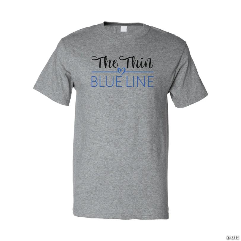 The Thin Blue Line Adult’s T-Shirt