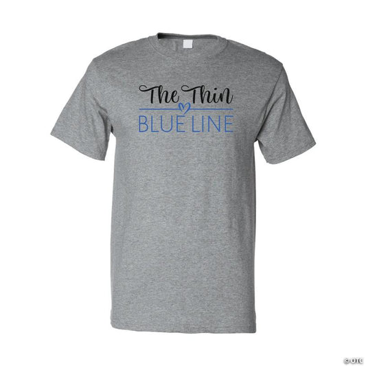 The Thin Blue Line Adult’s T-Shirt