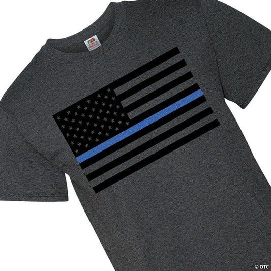 Thin Blue Line Adults T-Shirt