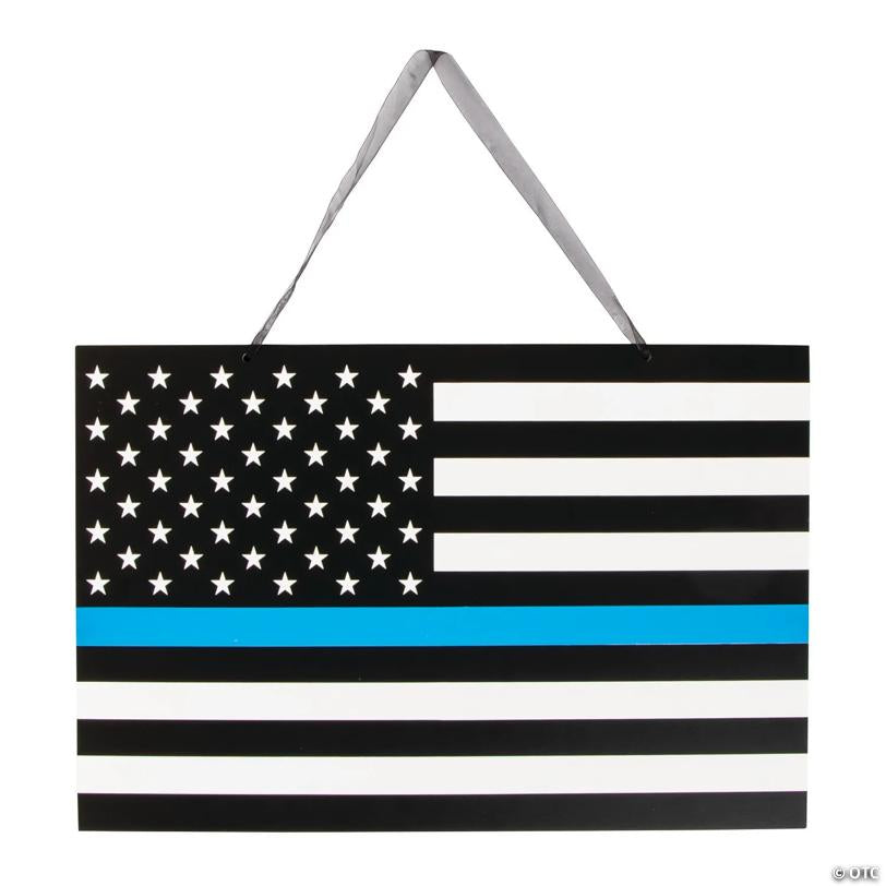 Thin Blue Line Sign