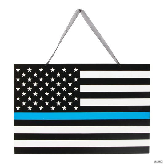 Thin Blue Line Sign