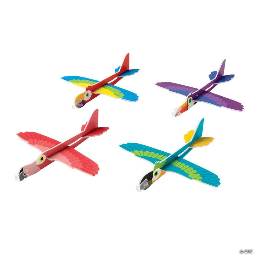 Tropical Bird Gliders - 24 Pc.