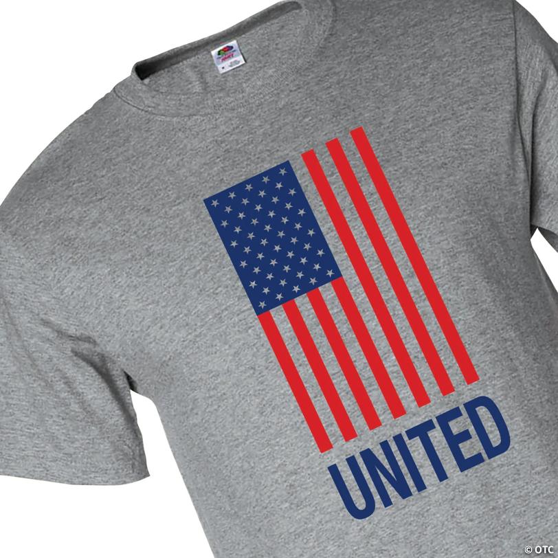 United American Flag Adults T-Shirt