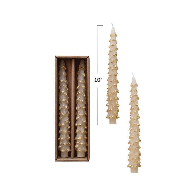 Unscented Taper Candle
