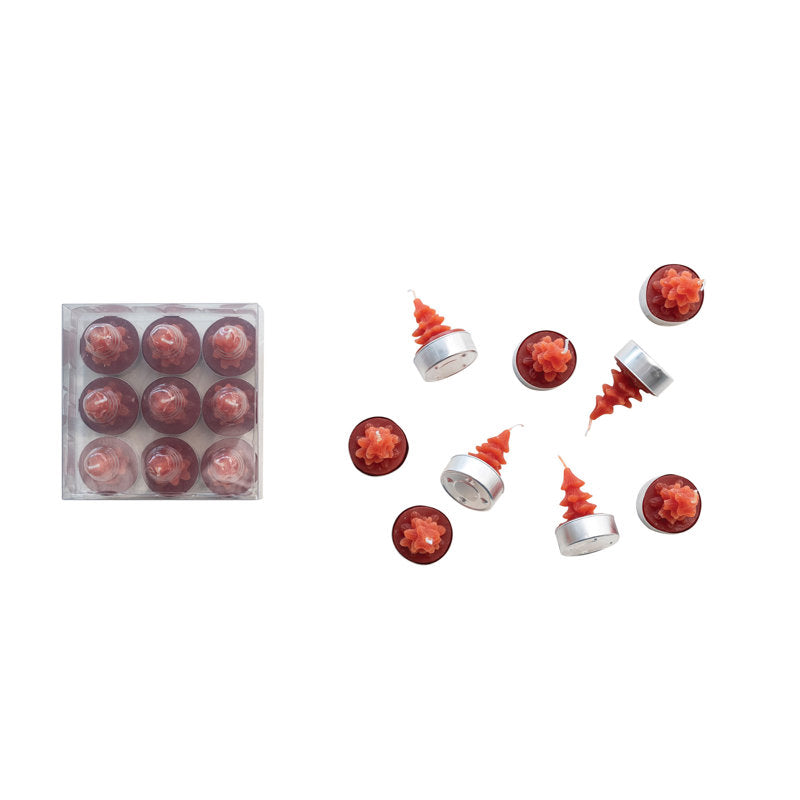 Unscented Tree Tea lights Holly
