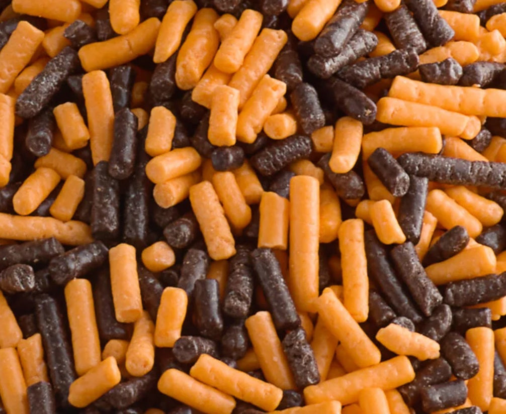 Halloween Jimmies Sprinkle Mix, Choose - 8oz, 5lb, or 10lb