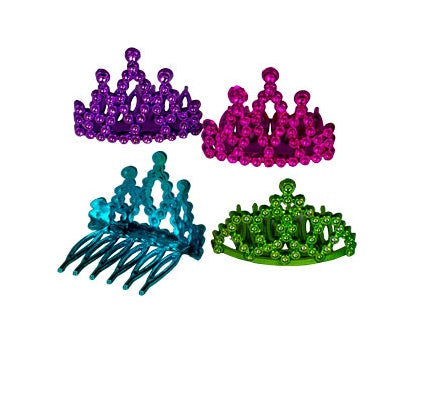 Tiara Minis - Assorted Colors, 1-1/2" - 24 count