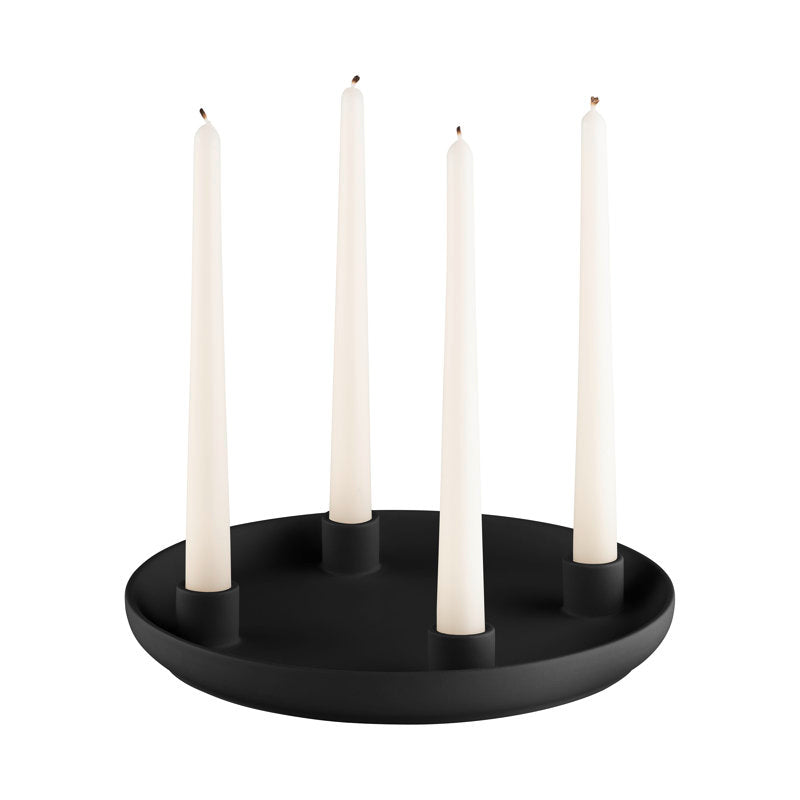 VELA 1.38" Stoneware Tabletop Candelabra