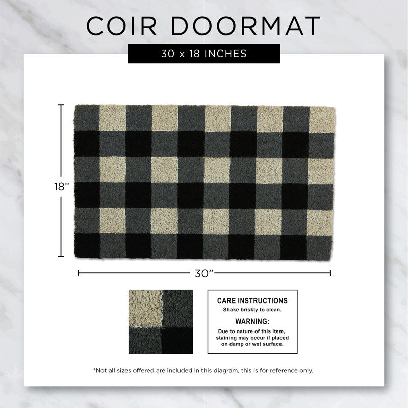 Valatie No Pattern Christmas Doormat