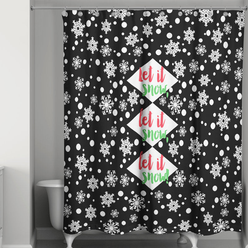 Vallejo Abstract Shower Curtain