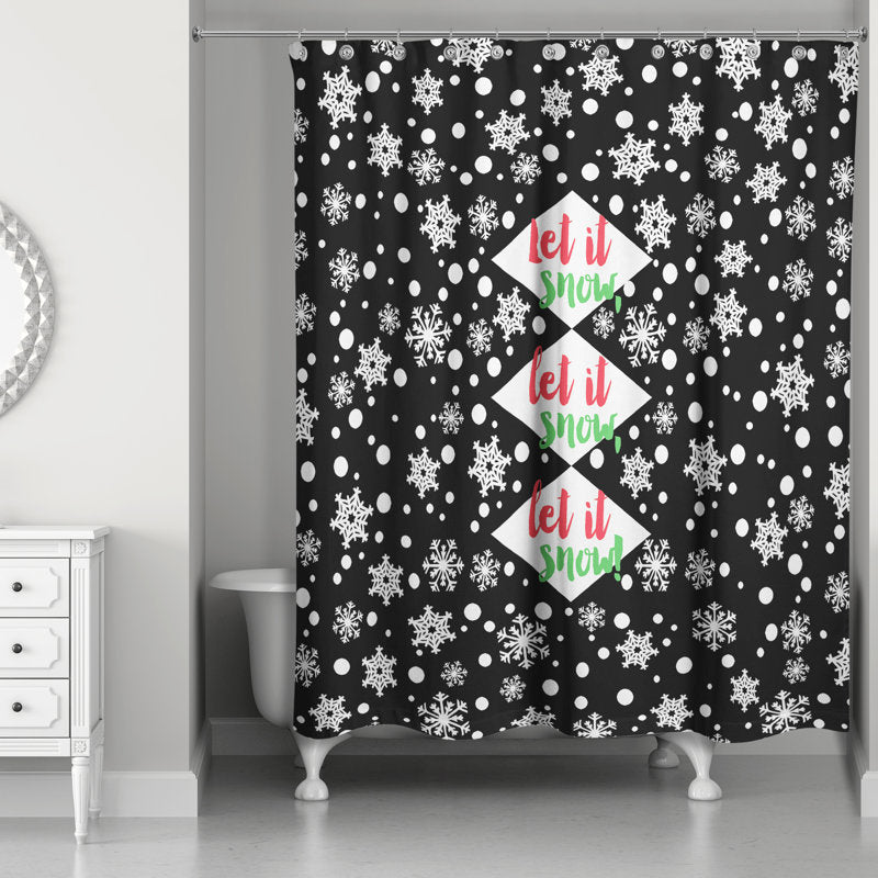 Vallejo Abstract Shower Curtain