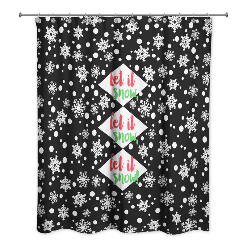 Vallejo Abstract Shower Curtain