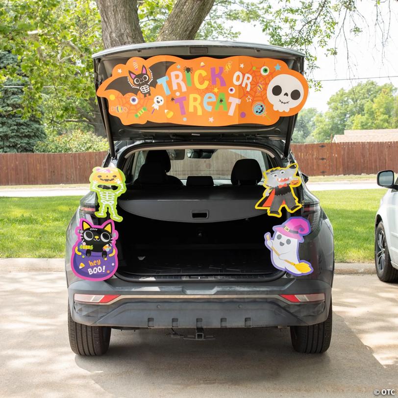Value Boo Crew Trunk-or-Treat Cardstock Decorating Kit - 5 Pc.
