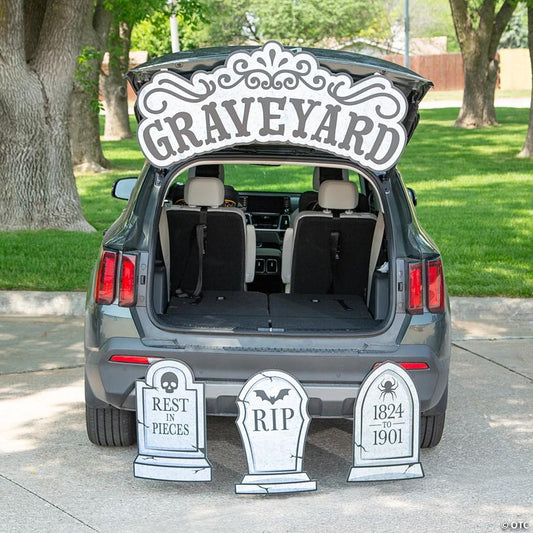 Value Graveyard Trunk-or-Treat Decorating Kit - 8 Pc.
