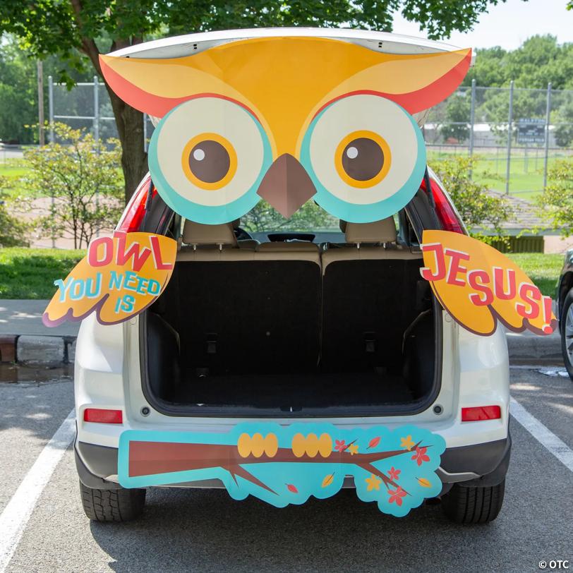 Value Owl You Need Is Jesus Trunk-or-Treat Decorating Kit - 4 Pc.