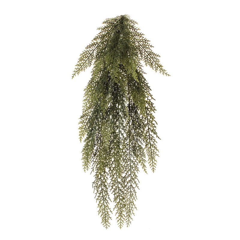 100 ft Christmas Tinsel Garland draped across a fireplace mantel