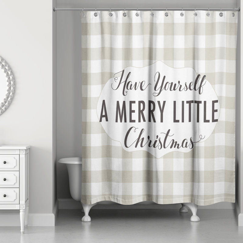 Vermont Striped Shower Curtain