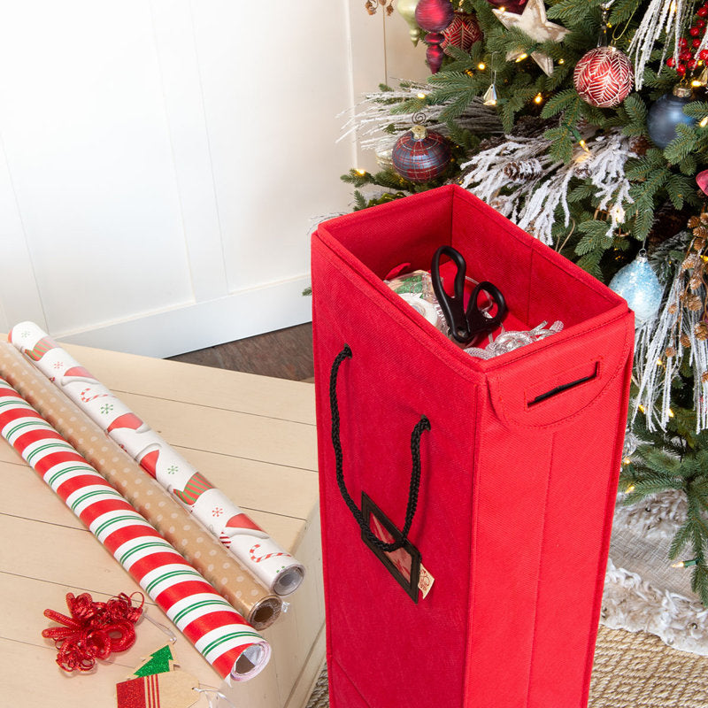 Vertical Wrapping Paper Storage Container