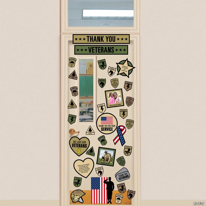 Veterans Day Door Decorating Kit