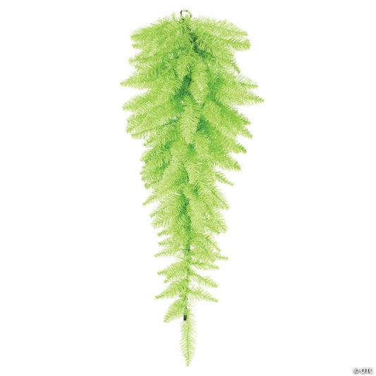 Vickerman 36" Lime Fir Fir Artificial Christmas Teardrop, Unlit