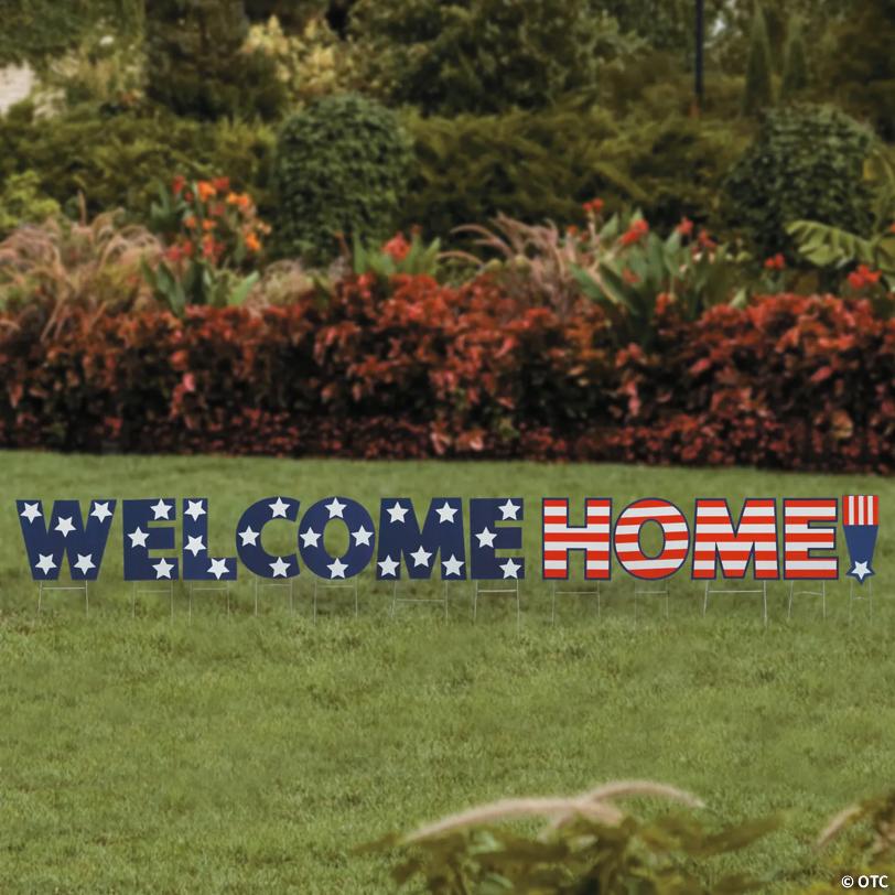Welcome Home Yard Sign