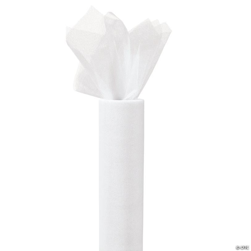 White Large Tulle Roll | USA Decoration®
