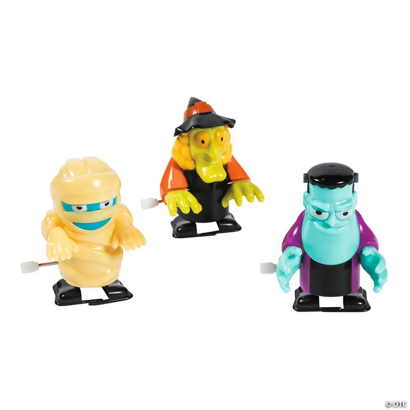 Wind-Up Halloween Toys - 12 Pc.