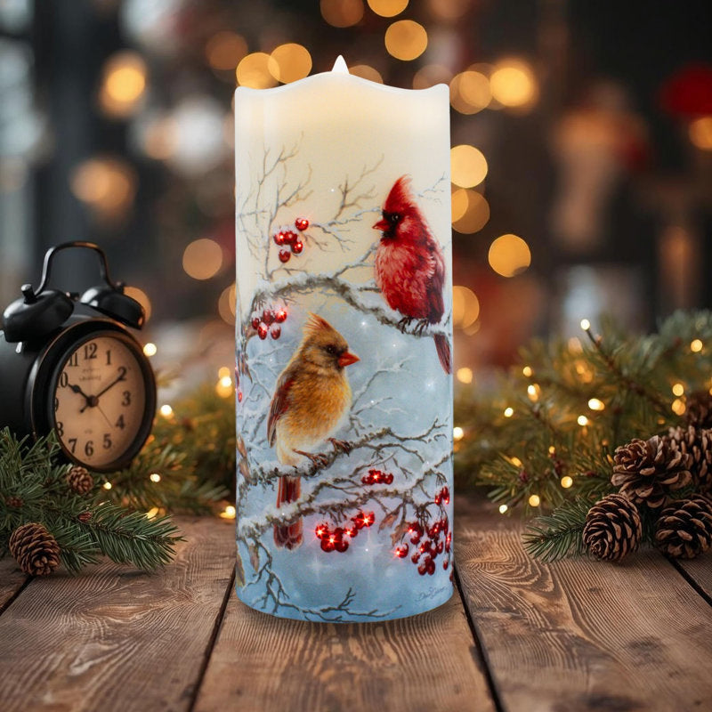 Pine / Christmas Tree Scented Jar Candle with Ceramic Holder