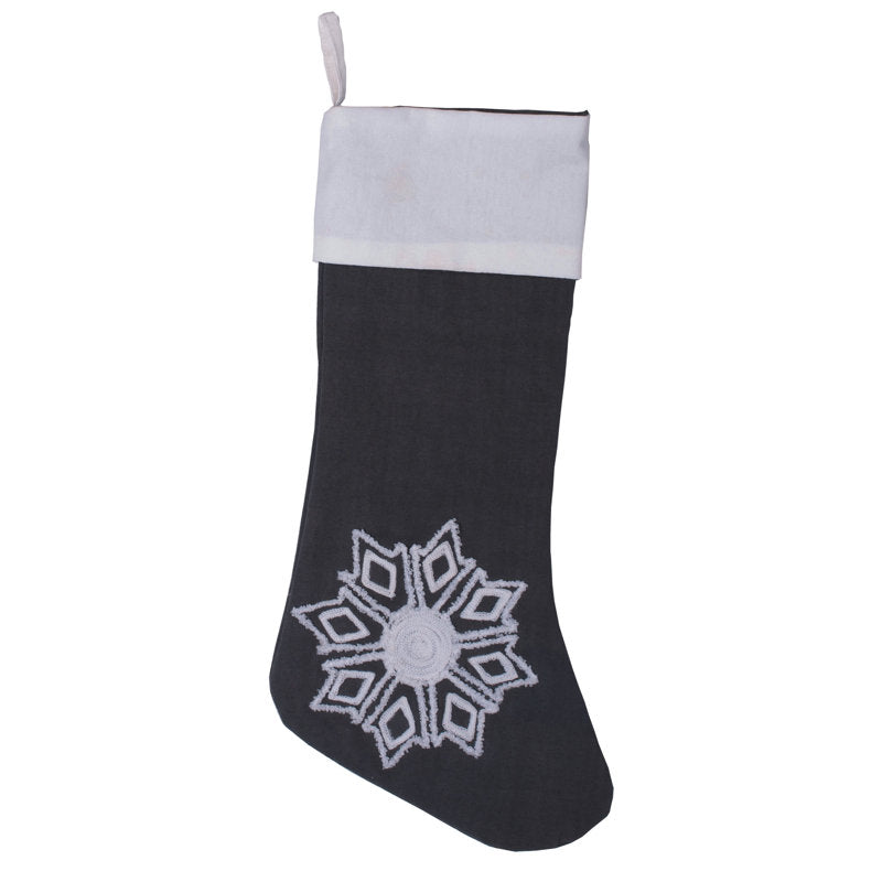 Winter Snowflake Stocking