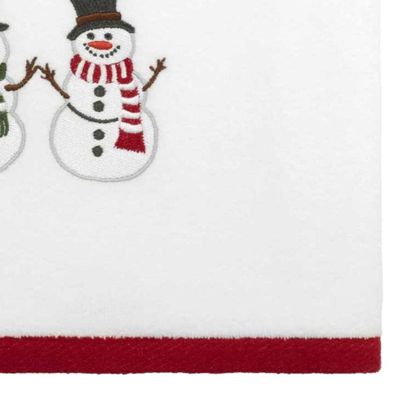 Winter Snowman Bath Towel