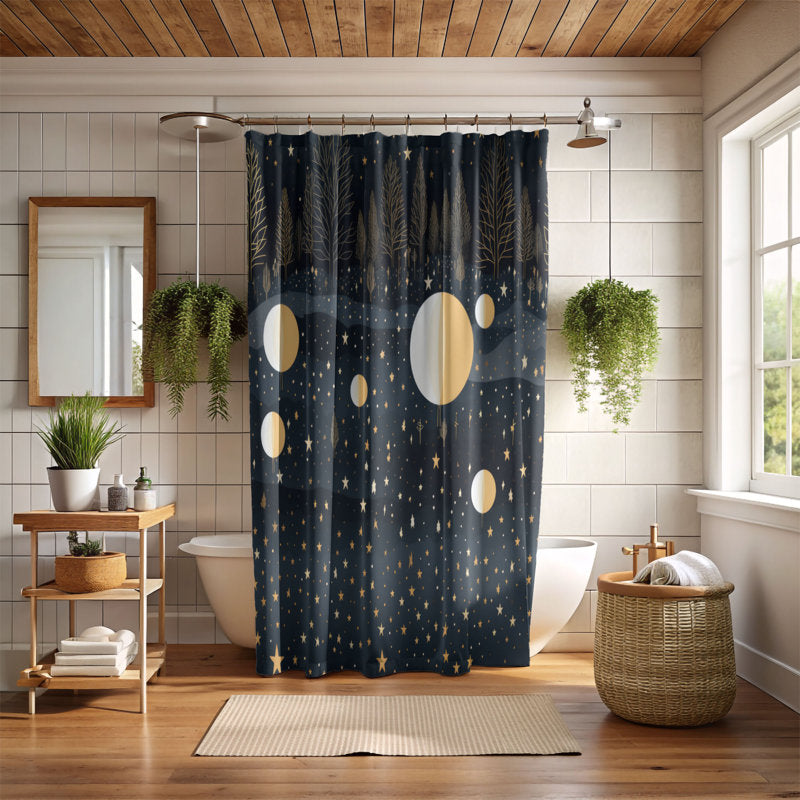Winter Twilight - Premium Shower Curtain