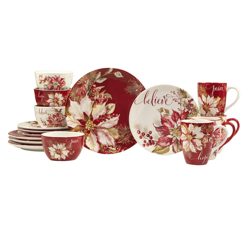 Winters Joy 16pc Dinnerware Set