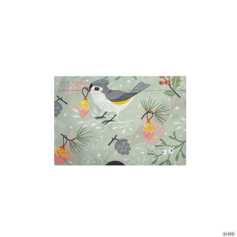 Wrapables Large Nylon Reusable Shopping Bag, Cardinals