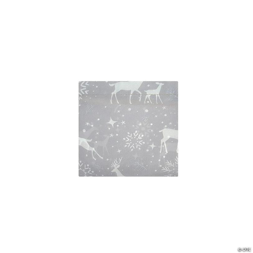 Wrapables Medium Nylon Reusable Shopping Bags (Set of 2), Dancing Deer