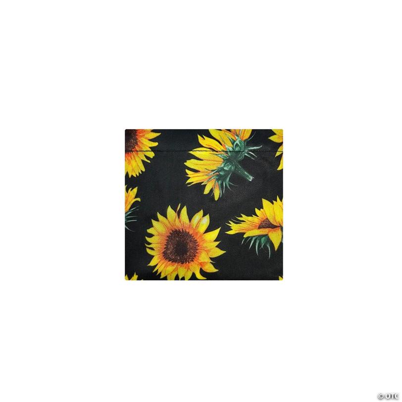 Wrapables Medium Nylon Reusable Shopping Bags (Set of 2), Sunflowers