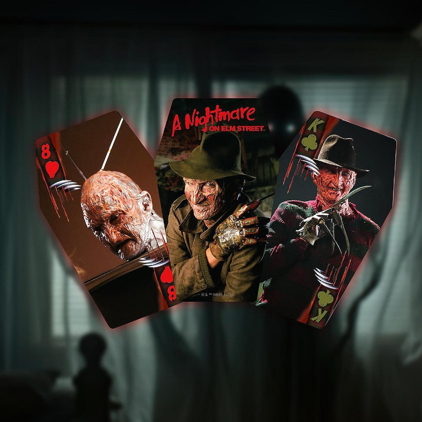 A Nightmare on Elm Street Coffin Shaped Playing Cards | USA Decoration®