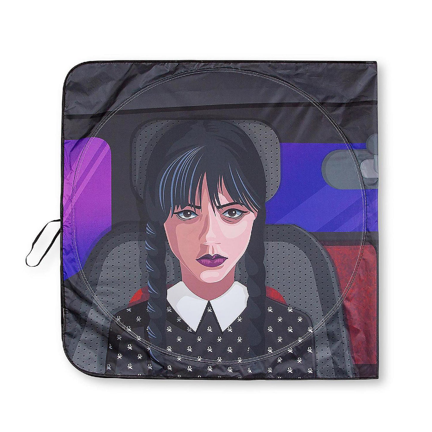 Addams Family Wednesday And Thing Sunshade For Car Windshield 64 x 32 Inches | USA Decoration®