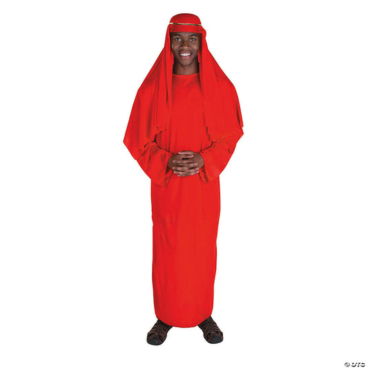Adult’s Red Nativity Robe & Headpiece | USA Decoration®