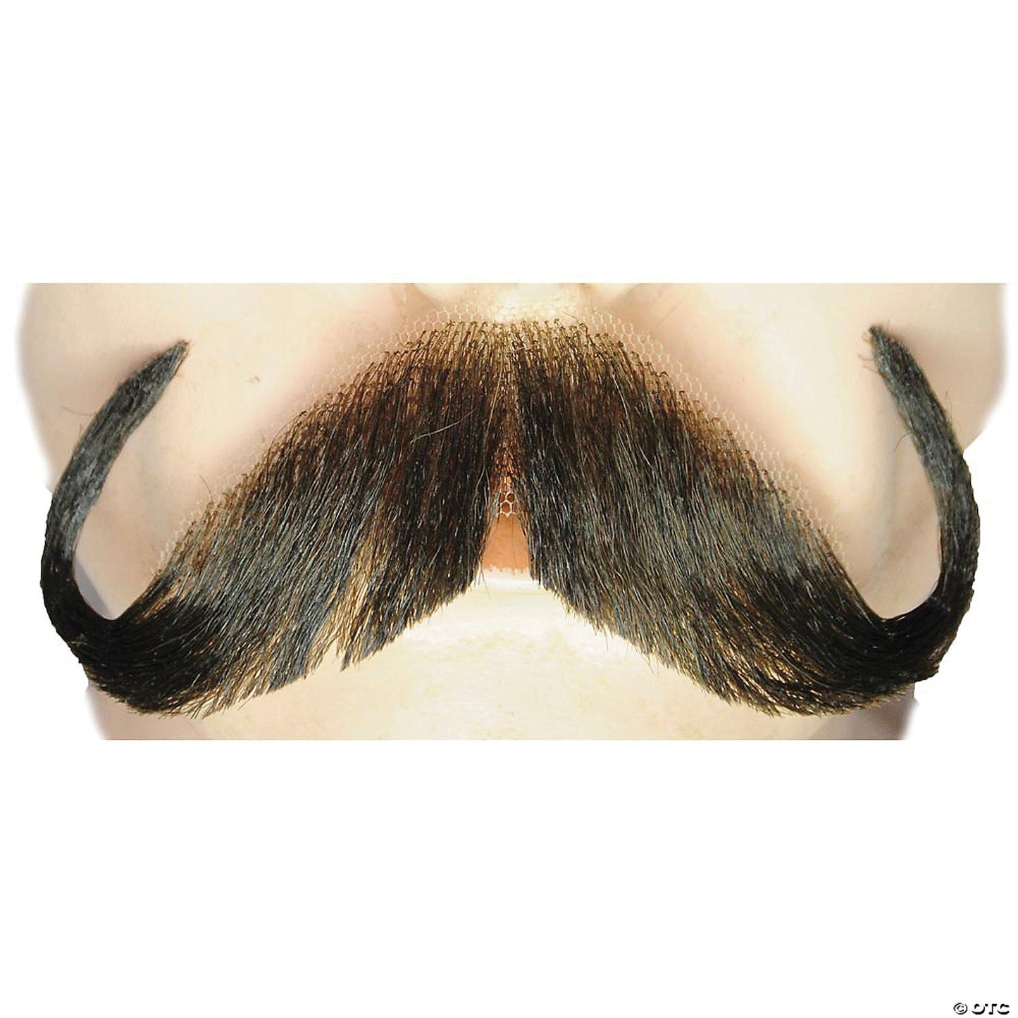 Adults Handlebar Human Hair Blend Mustache