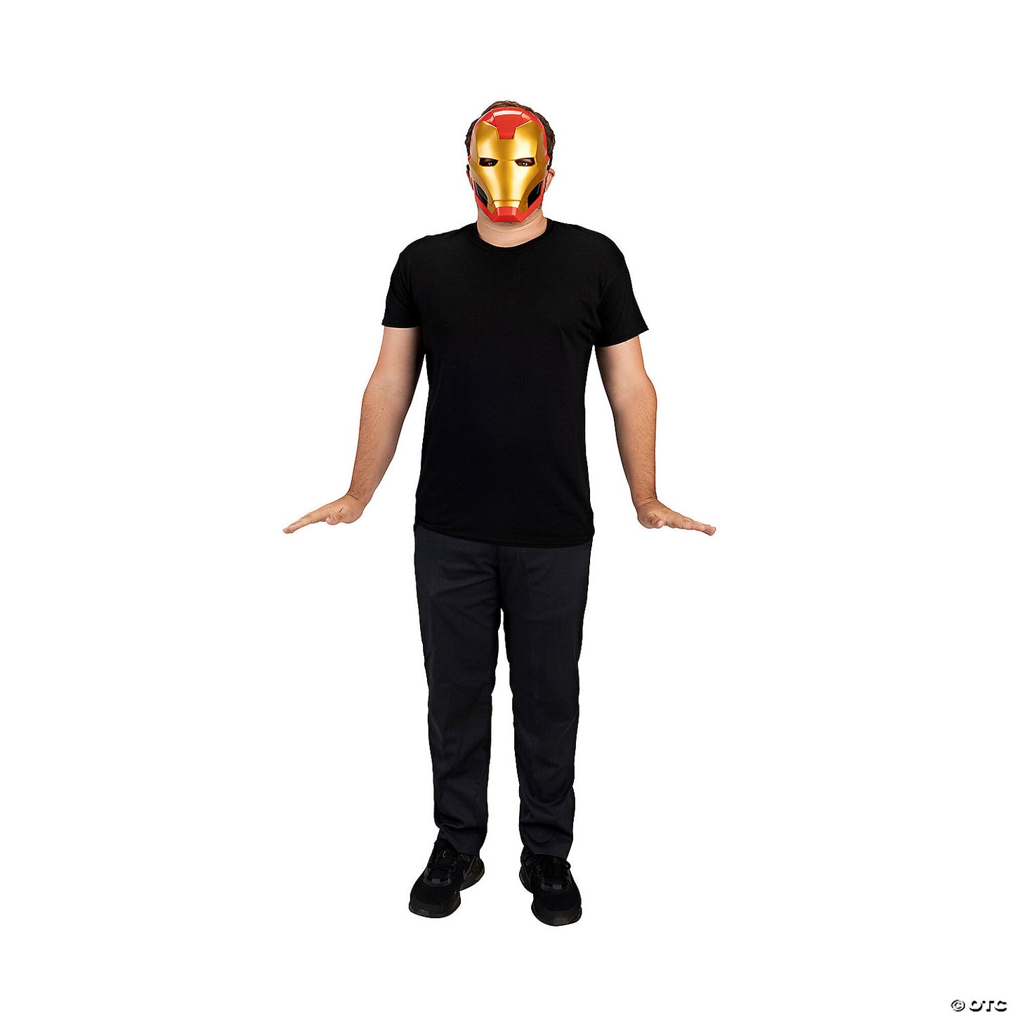 Adults Marvel Iron Man Plastic Half Mask | USA Decoration®