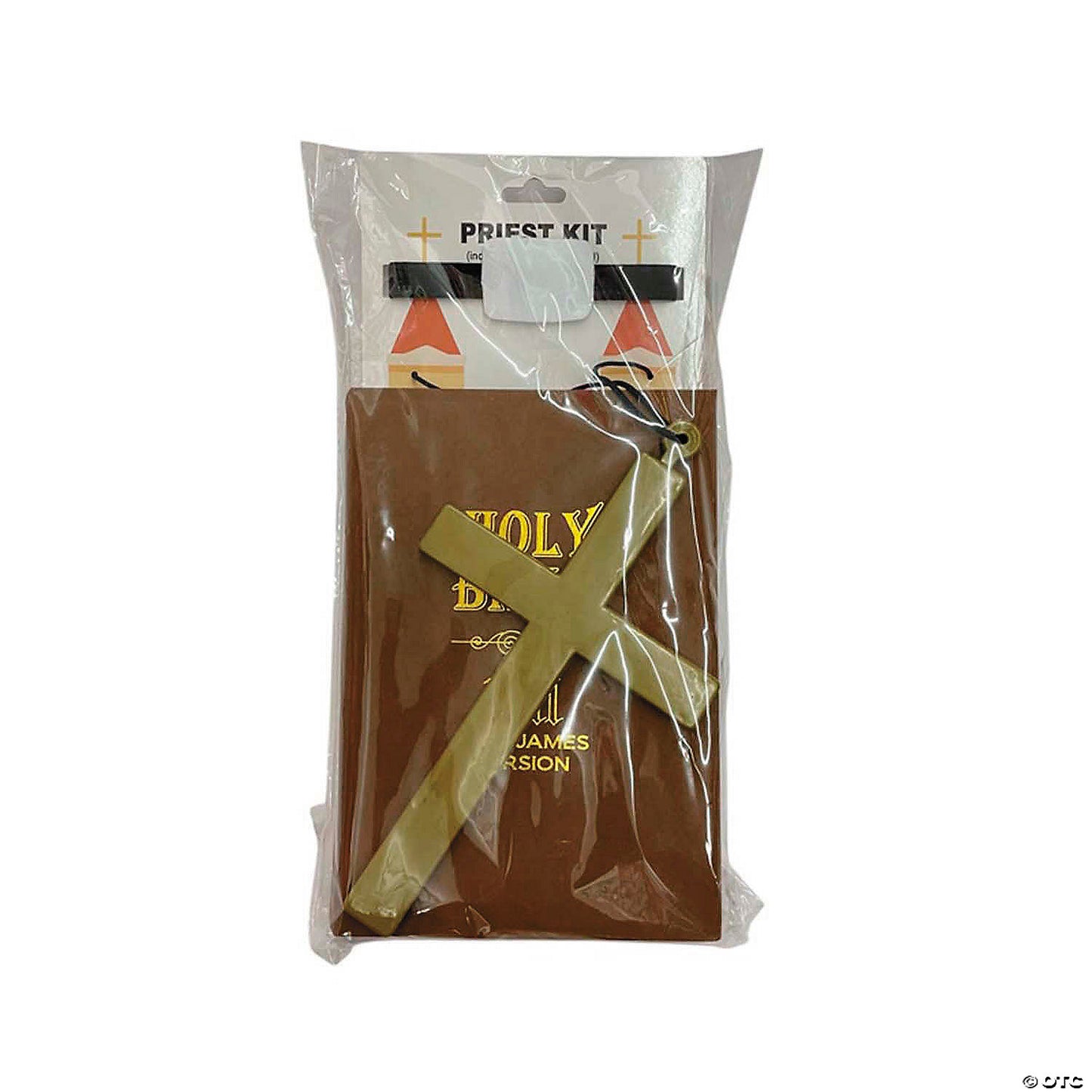 Adults Priest Costume Accessory Kit - 3 Pc. | USA Decoration®